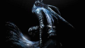 Abysswalker dark souls darkness fantasy art swords wallpaper