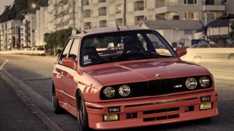 Bmw e30 m3 cars sports car streets wallpaper