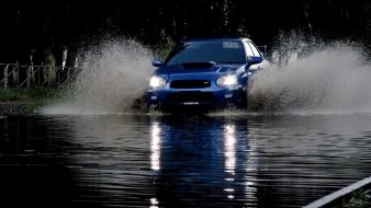 Domestic market subaru impreza wrx cars splashes wallpaper