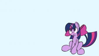 Friendship is magic twilight sparkle bows simple wallpaper