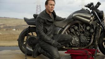 Ghost rider nicolas cage yamaha vmax motorbikes wallpaper