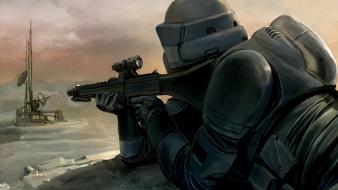 Jedi star wars artwork science fiction scout wallpaper
