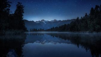 Lakes night wallpaper
