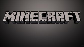 Minecraft logos wallpaper