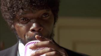 Pulp fiction samuel l jackson soda wallpaper