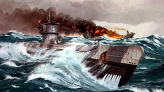 Ships submarine war wallpaper