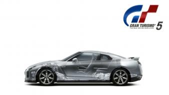 5 nissan gtr playstation 3 xray cars wallpaper