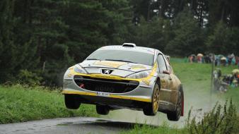 Czech republic intercontinental rally challenge peugeot asphalt cars wallpaper