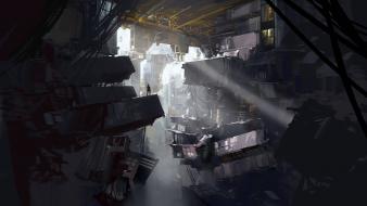 Portal 2 concept art wallpaper