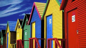 Beach houses south africa wallpaper