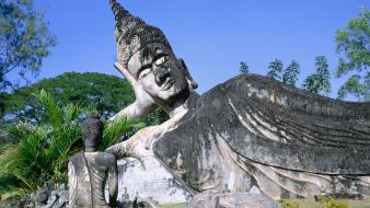 Buddha asia laos wallpaper