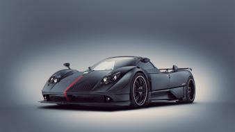 Cars pagani zonda supercars black wallpaper