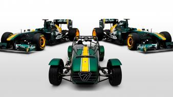 Caterham white background lotus racing 7 team wallpaper