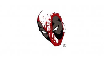 Comics deadpool wade wilson simple background wallpaper