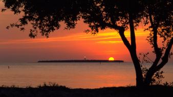 Nature florida national park fort jefferson view wallpaper