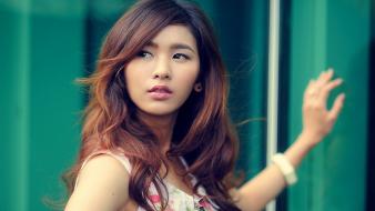 People celebrity brown chinese asians faces girls wallpaper