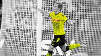 Soccer hdr photography cutout borussia dortmund mario gotze wallpaper