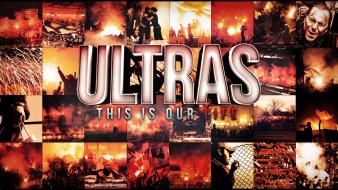 Sports soccer ultras hooligans style wallpaper