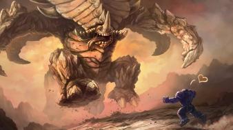 Starcraft zerg space marine game wallpaper