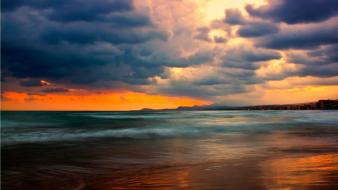 Sunset landscapes wallpaper