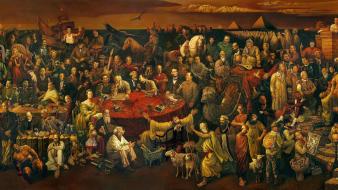 The pope absurd yaser arafat alexandr pushkin wallpaper