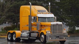 Trucks peterbilt widescreen wallpaper