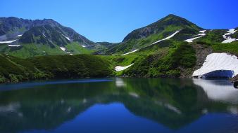 Water japan landscapes nature wallpaper