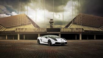 White automobiles lamborghini gallardo lp570-4 superleggera wallpaper