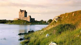 Castles ireland castle galway kinvara dunguaire wallpaper