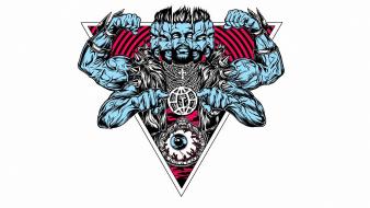 Eyes minimalistic mr. t mishka wallpaper