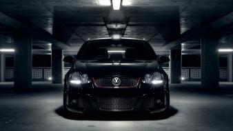 Garages front view volkswagen golf v wallpaper