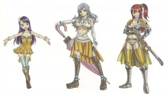 Manga girls wendy marvell juvia loxar knightwalker wallpaper