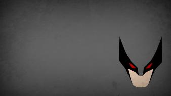 Minimalistic wolverine marvel comics blo0p wallpaper
