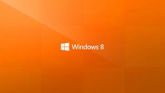 Orange operating systems windows 8 microsoft logo wallpaper