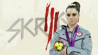 Skrillex logo 2012 mckayla maroney not amused wallpaper