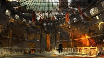 Sparta god of war arena training wallpaper