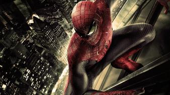 Spider-man buildings new york city manhattan the amazing wallpaper