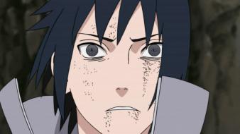 Uchiha sasuke naruto: shippuden screenshots shocked blind wallpaper