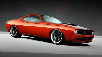 Usa plymouth barracuda classic 2010 widescreen cuda wallpaper