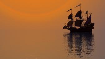 Water sun young pirates wallpaper