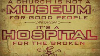Abstract quotes typography church font digital art concept wallpaper
