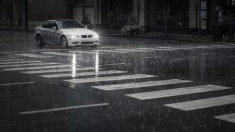 Bmw rain 3 series white cars cities wallpaper