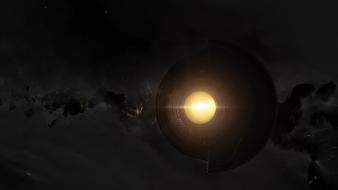 Darkness art 3d photoshop 3ds max beacon wallpaper