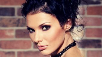 Eyes black faces jordan b hair gorgon wallpaper