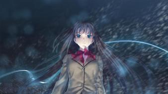 Girls aozaki aoko mahou tsukai no yoru wallpaper