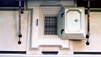 Japan window panes wallpaper