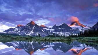 Landscapes canada reflections wallpaper
