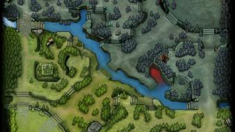 Lava stones dota maps shop 2 fountain wallpaper