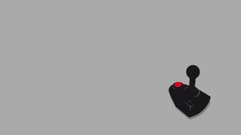 Minimalistic joysticks wallpaper