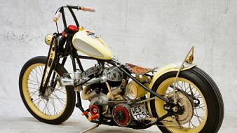 Motorbikes assembled bikes choppers wallpaper